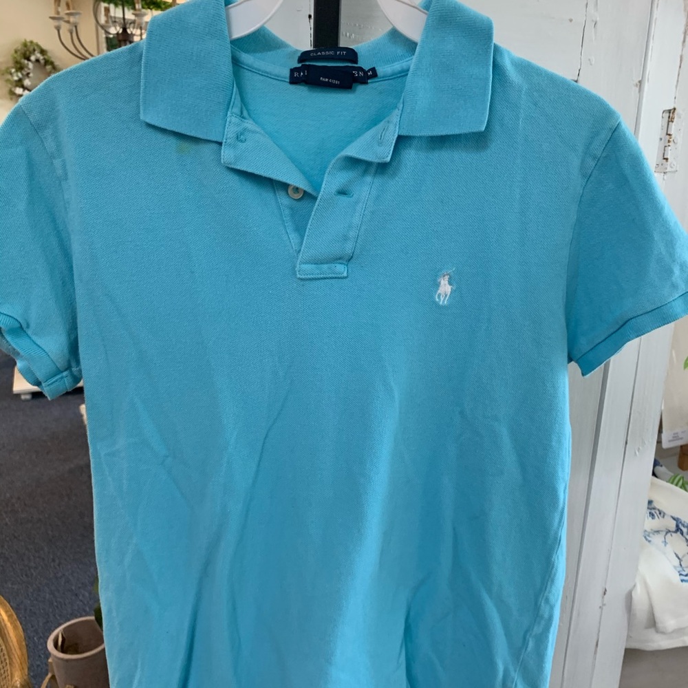 Light blue Ralph Lauren polo